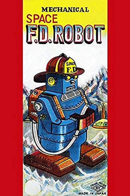 Buyenlarge 0-587-24910-2-P1218 Mechanical Space Fire Department Robot Paper Poster, 12" x 18" Buyenlarge 0-587-24910-2-P1218 Mechanical Space Fire Department Robot Paper Poster, 12" x 18"
