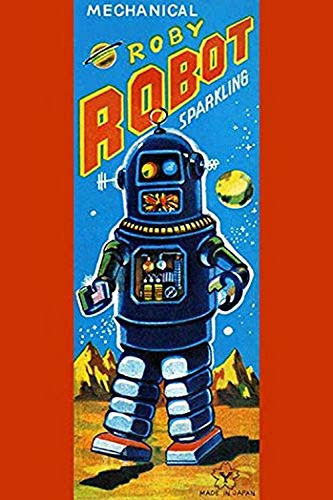 Buyenlarge 0-587-24948-x-P1218 Roby Robot Paper Poster, 12" x 18"