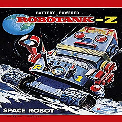 Buyenlarge 0-587-24975-7-P1218 Robotank-Z Space Robot Paper Poster, 12" x 18" Buyenlarge 0-587-24975-7-P1218 Robotank-Z Space Robot Paper Poster, 12" x 18"