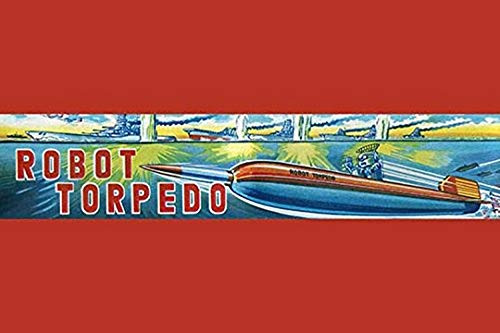 Buyenlarge 0-587-24977-3-P1827 Robot Torpedo Paper Poster, 18" x 27" Buyenlarge 0-587-24977-3-P1827 Robot Torpedo Paper Poster, 18" x 27"
