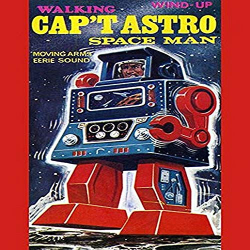 Buyenlarge 0-587-25018-6-P1218 Cap't Astro Space Man Paper Poster, 12" x 18"