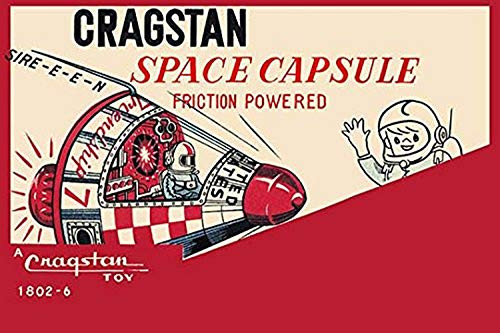 Buyenlarge 0-587-25020-8-P1827 Cragstan Space Capsule Paper Poster, 18" x 27" Buyenlarge 0-587-25020-8-P1827 Cragstan Space Capsule Paper Poster, 18" x 27"