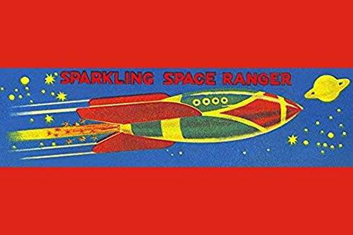 Buyenlarge 0-587-25053-4-P1827 Sparkling Space Ranger Paper Poster, 18" x 27"
