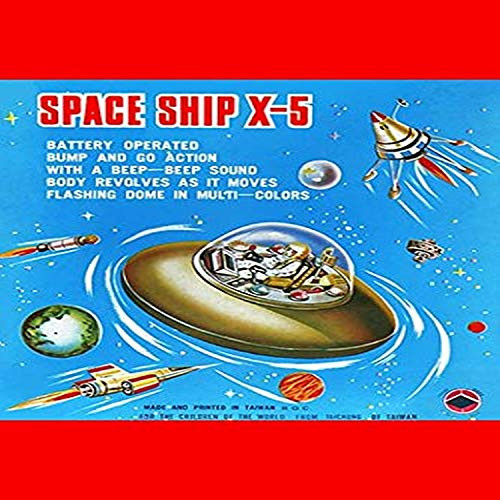 Buyenlarge 0-587-25090-9-P1218 Space Ship X-5" Paper Poster, 12" x 18"