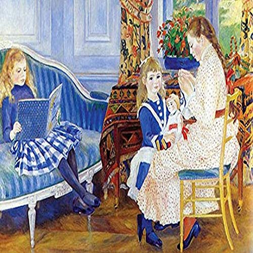 Buyenlarge 0-587-25476-9-G1827 'Children in The Afternoon in Wargemont' Giclee Fine Art Print, 18" x 27" Buyenlarge 0-587-25476-9-G1827 'Children in The Afternoon in Wargemont' Giclee Fine Art Print, 18" x 27"