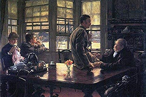 Buyenlarge 0-587-25580-3-P1827 The Prodigal Son in Modern Life-The Farewell Paper Poster, 18" x 27" Buyenlarge 0-587-25580-3-P1827 The Prodigal Son in Modern Life-The Farewell Paper Poster, 18" x 27"