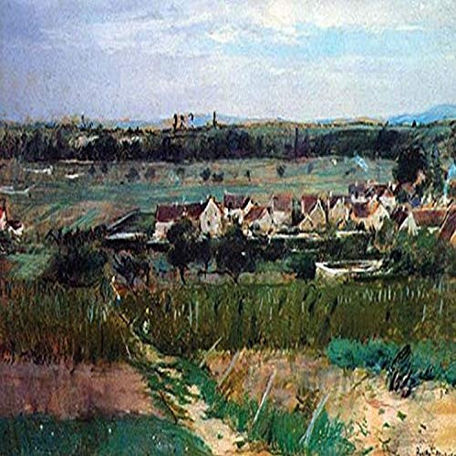 Buyenlarge 0-587-25863-2-P1218 The Village at Maurecourt Paper Poster, 12" x 18"