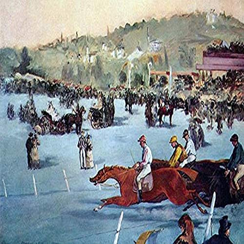 Buyenlarge 0-587-25889-6-P1218 Races at The Bois De Boulogne Paper Poster, 12" x 18" Buyenlarge 0-587-25889-6-P1218 Races at The Bois De Boulogne Paper Poster, 12" x 18"