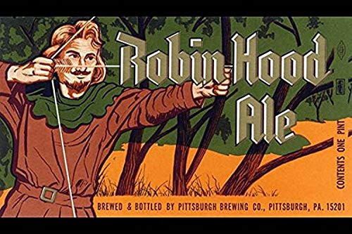 Buyenlarge Robin Hood Ale - 18" X 27" Paper Poster. (Edition 11169),