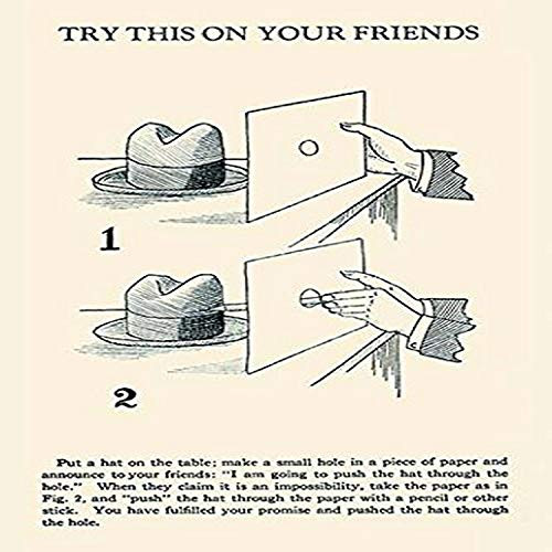 Buyenlarge 0-587-26175-7-P1218 Try This On Your Friends Paper Poster, 12" x 18"