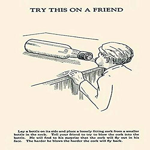 Buyenlarge 0-587-26208-7-P1218 Try This On a Friend-Corked Paper Poster, 12" x 18"