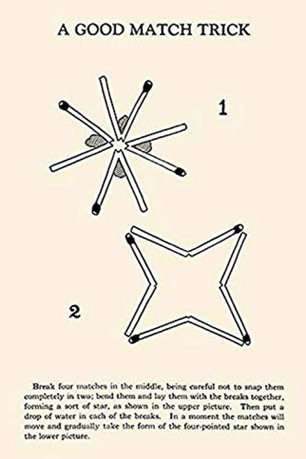 Buyenlarge 0-587-26220-6-P1827 A Good Match Trick Paper Poster, 18" x 27"