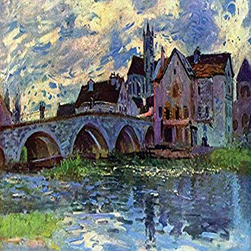 Buyenlarge 0-587-26304-0-P1218 Moret-Sur-Loing Paper Poster, 12" x 18"