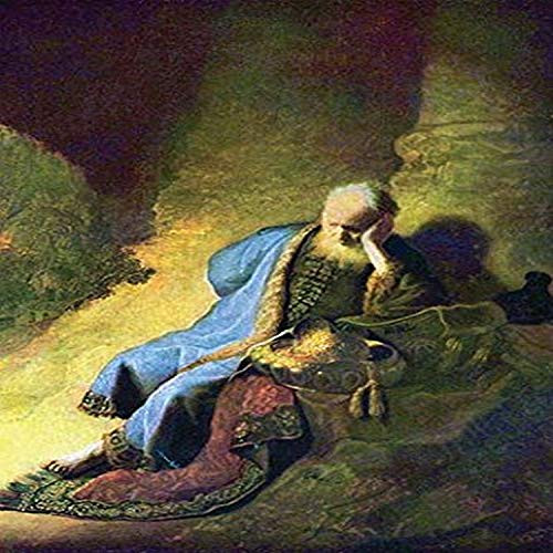 Buyenlarge 0-587-26454-3-P1218 Jeremiah Mourning Over The Destruction of Jerusalem Paper Poster, 12" x 18"