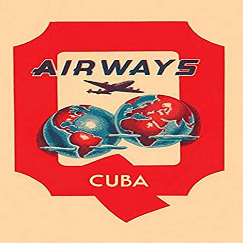 Buyenlarge 0-587-26845-x-P1218 Q Airways Cuba Paper Poster, 12" x 18"