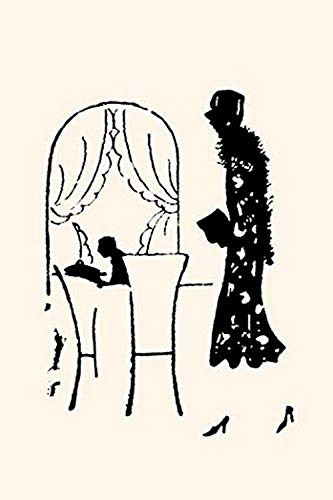 Buyenlarge 0-587-26881-6-P1827 Dressed Woman Walks Into a Restaurant Paper Poster, 18" x 27"