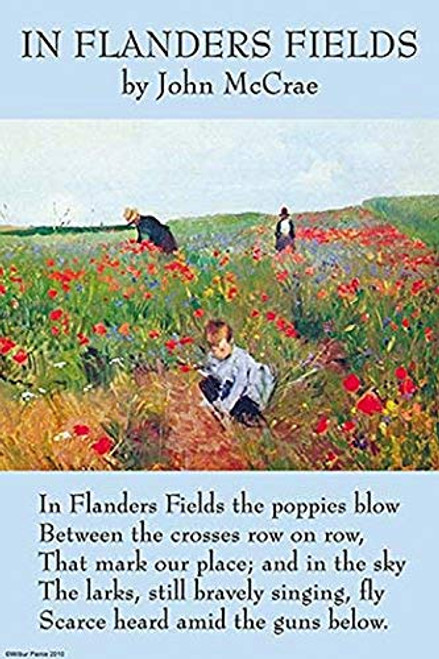Buyenlarge 0-587-27182-5-G1624 in Flanders's Fields Fine Art Giclee Print, 16" x 24"