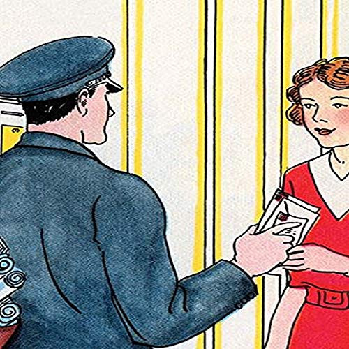 Buyenlarge 0-587-27472-7-P1218 Mail Delivery Paper Poster, 12" x 18"