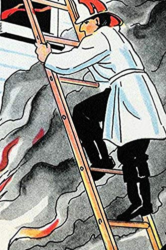 Buyenlarge 0-587-27478-6-P1827 Climbing The Ladder in Harms Way Paper Poster, 18" x 27"