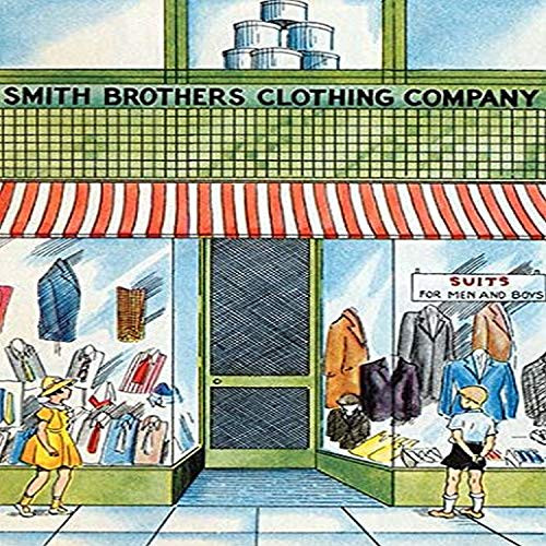 Buyenlarge 0-587-27495-6-G1827 'Smith Brothers Clothing Company' Giclee Fine Art Print, 18" x 27" Buyenlarge 0-587-27495-6-G1827 'Smith Brothers Clothing Company' Giclee Fine Art Print, 18" x 27"