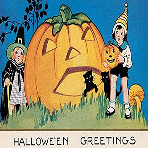 Buyenlarge 0-587-27588-x-P1218 Hallowe'en Greetings Paper Poster, 12" x 18" Buyenlarge 0-587-27588-x-P1218 Hallowe'en Greetings Paper Poster, 12" x 18"