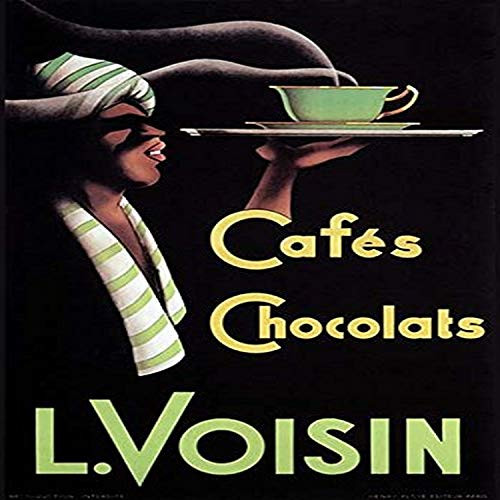 Buyenlarge 0-587-27622-3-P1218 Cafes Chocolats L. Voisin Paper Poster, 12" x 18"