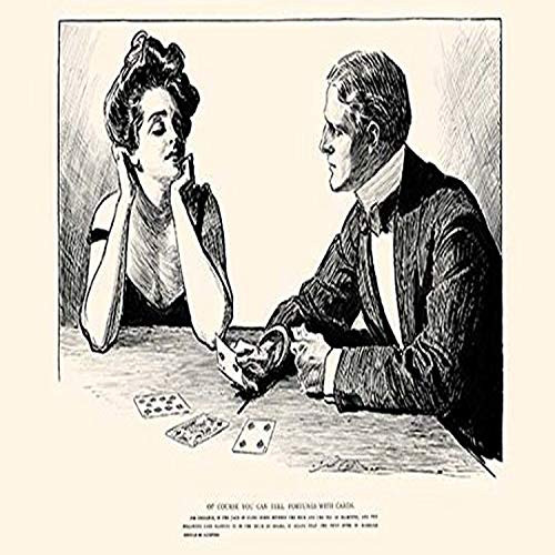 Buyenlarge 0-587-27676-2-P1218 of Course You Can Tell Fortunes with Cards Paper Poster, 12" x 18"