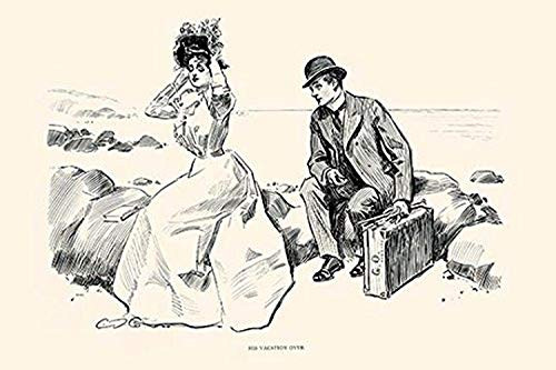 Buyenlarge 0-587-27710-6-P1827 His Vacation Over Paper Poster, 18" x 27"