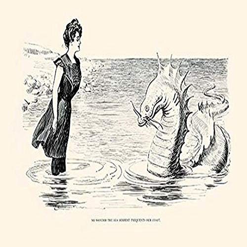 Buyenlarge 0-587-27741-6-G1827 'No Wonder The Sea Serpent Frequents Our Coast' Giclee Fine Art Print, 18" x 27"