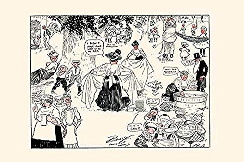 Buyenlarge 0-587-27809-9-P1827 The Sunday School Picnic Paper Poster, 18" x 27"