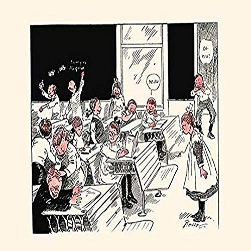 Buyenlarge 0-587-27822-6-G1827 'When Teacher Leaves Room' Giclee Fine Art Print, 18" x 27" Buyenlarge 0-587-27822-6-G1827 'When Teacher Leaves Room' Giclee Fine Art Print, 18" x 27"