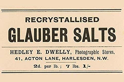 Buyenlarge 0-587-28348-3-P1827 Recrystallized Glauber Salts Paper Poster, 18" x 27"