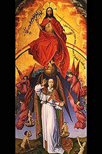Buyenlarge 0-587-28978-3-P1827 Christ with The Archangel Michael Paper Poster, 18" x 27"