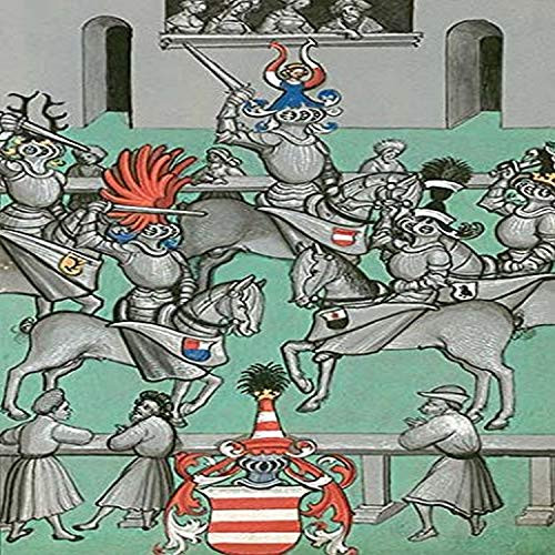 Buyenlarge 0-587-29335-7-P2030 'Medieval Tournament Melee and Jousting' Paper Poster, 20 by 30-Inch Buyenlarge 0-587-29335-7-P2030 'Medieval Tournament Melee and Jousting' Paper Poster, 20 by 30-Inch