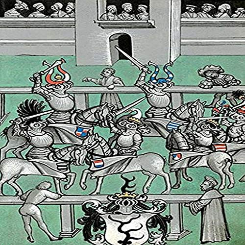 Buyenlarge 0-587-29337-3-P2030 'Medieval Tournament Melee and Jousting' Paper Poster, 20 by 30-Inch Buyenlarge 0-587-29337-3-P2030 'Medieval Tournament Melee and Jousting' Paper Poster, 20 by 30-Inch