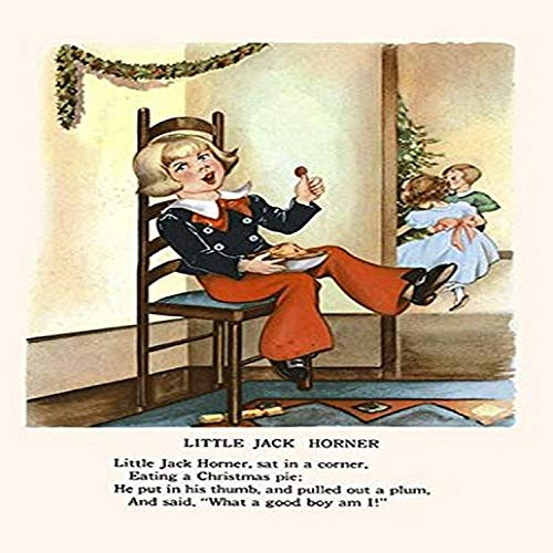 Buyenlarge 0-587-29936-3-G1827 'Little Jack Horner' Giclee Fine Art Print, 18" x 27"
