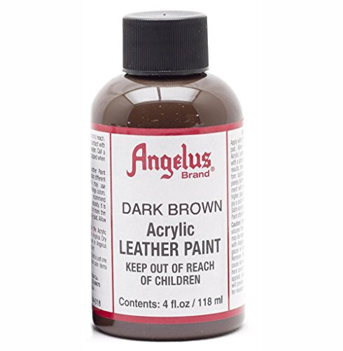 Angelus Leather Paint 4 Oz Dark Brown