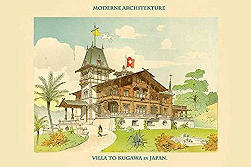 Buyenlarge 0-587-31093-6-G1624 Villa in Kugawa, Japan Fine Art Giclee Print, 16" x 24" Buyenlarge 0-587-31093-6-G1624 Villa in Kugawa, Japan Fine Art Giclee Print, 16" x 24"