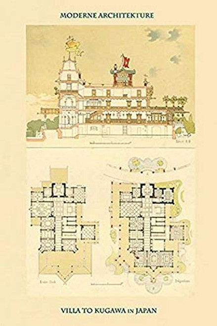 Buyenlarge 0-587-31095-2-G1624 Villa in Kugawa, Japan Fine Art Giclee Print, 16" x 24" Buyenlarge 0-587-31095-2-G1624 Villa in Kugawa, Japan Fine Art Giclee Print, 16" x 24"