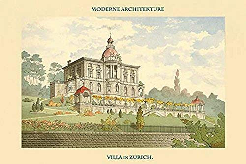 Buyenlarge 0-587-31098-7-G1624 Villa in Zurich, Switzerland Fine Art Giclee Print, 16" x 24" Buyenlarge 0-587-31098-7-G1624 Villa in Zurich, Switzerland Fine Art Giclee Print, 16" x 24"
