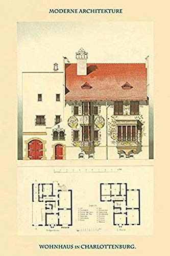 Buyenlarge 0-587-31102-9-G1624 Villa in Charottenburg, Berlin Fine Art Giclee Print, 16" x 24"