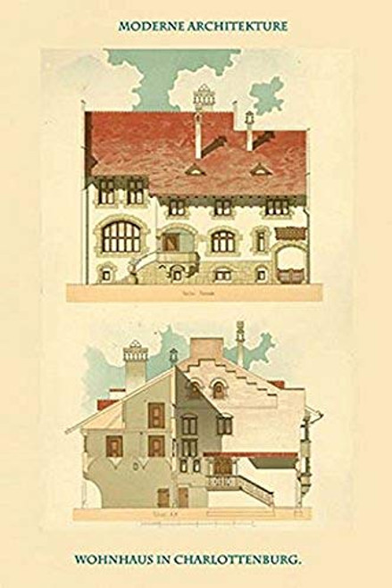 Buyenlarge 0-587-31103-7-G1624 Villa in Charottenburg, Berlin Fine Art Giclee Print, 16" x 24" Buyenlarge 0-587-31103-7-G1624 Villa in Charottenburg, Berlin Fine Art Giclee Print, 16" x 24"