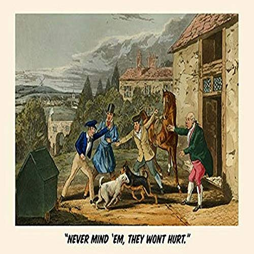 Buyenlarge Never Mind'em. They Won't Hurt - 8" X 12" Fine Art Giclee Print