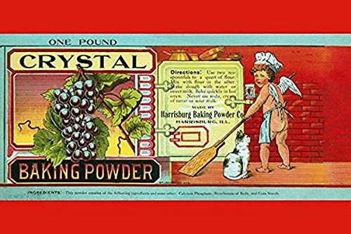 Buyenlarge 0-587-31540-7-G1624 Crystal Baking Powder Fine Art Giclee Print, 16" x 24"