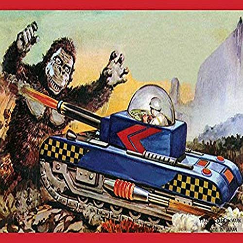 Buyenlarge 0-587-32275-6-G1827 'Monster Ape Attack' Giclee Fine Art Print, 18" x 27"