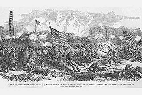 Buyenlarge 0-587-32589-5-G1624 Battle of Secessionville Fine Art Giclee Print, 16" x 24" Buyenlarge 0-587-32589-5-G1624 Battle of Secessionville Fine Art Giclee Print, 16" x 24"