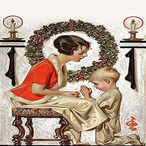 Buyenlarge 0-587-33383-9-G1827 'Christmas Prayer' Giclee Fine Art Print, 18" x 27"