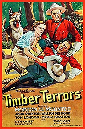 Buyenlarge 0-587-33661-7-G1624 Timber Terrors Fine Art Giclee Print, 16" x 24"
