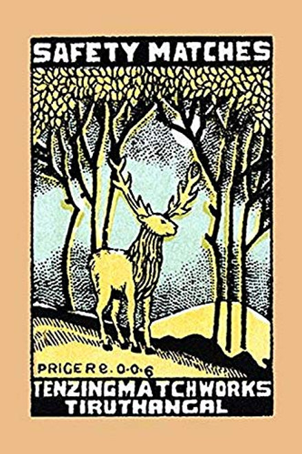 Buyenlarge 0-587-33780-x-G1624 Safety Matches Fine Art Giclee Print, 16" x 24"