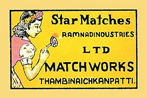 Buyenlarge 0-587-33887-3-G1624 Star Matches Fine Art Giclee Print, 16" x 24"
